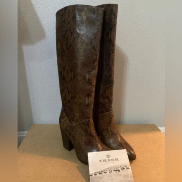 Trask Elena Tall Knee-High Boots - Picture 7 of 11